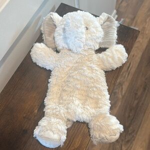 Mary Meyer Baby White Elephant Plush Toy All Soft Beanie Bottom Infant Plushie